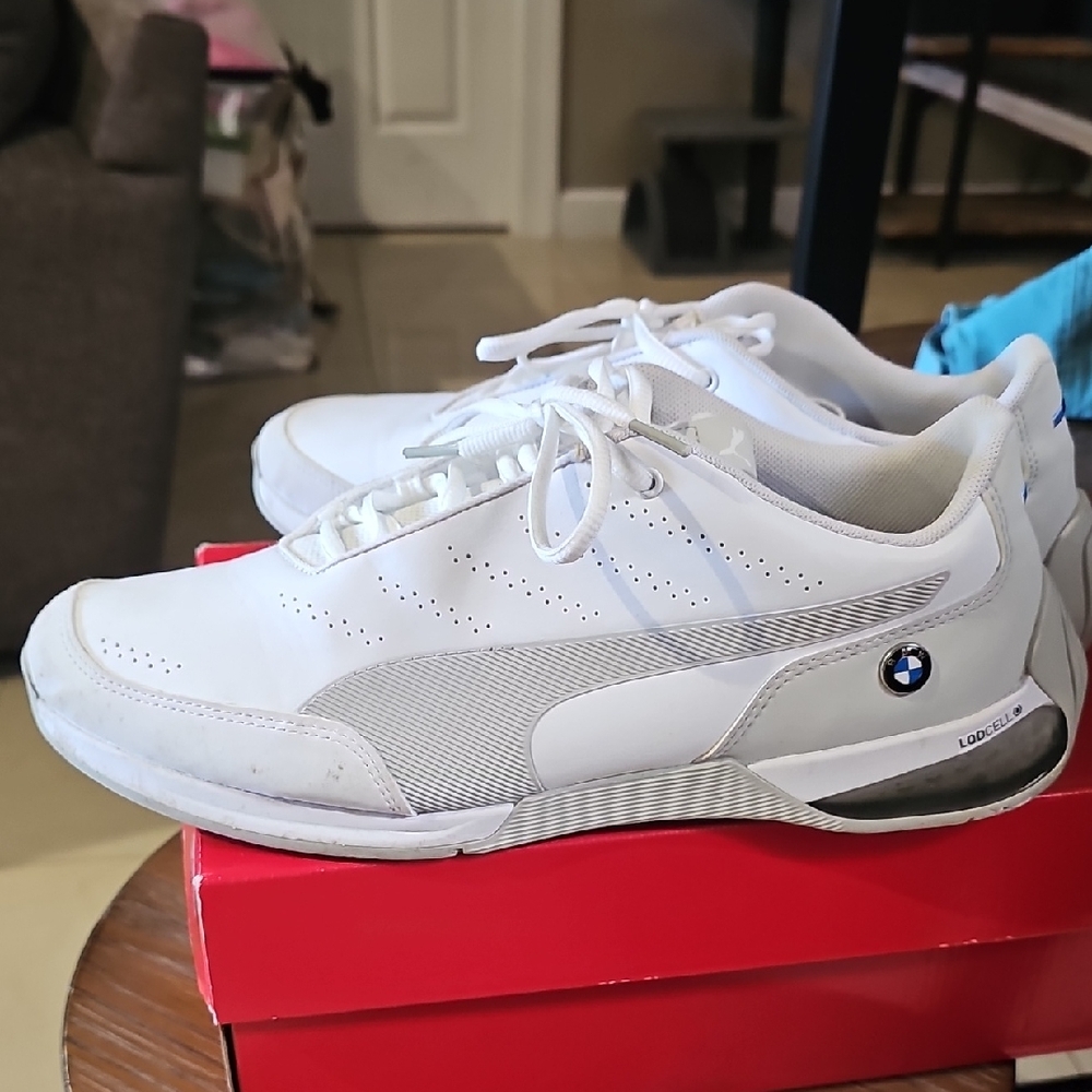 Puma White Men's Shoes